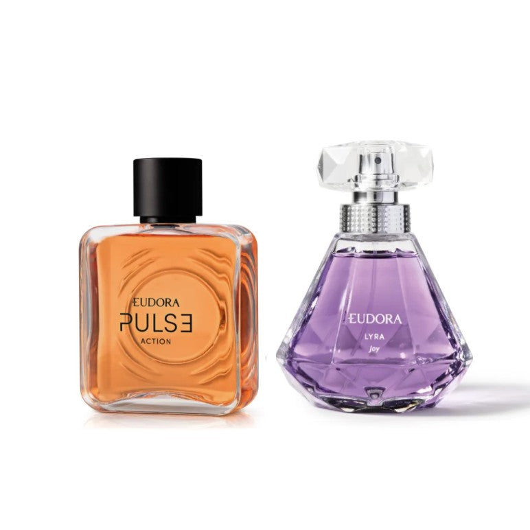Kit lyra joy + Colônia Pulse (2 itens)
