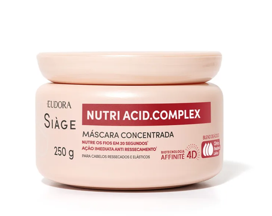 Mascara Capilar Concentrada Nutri Acid. Complex 250g - Eudora