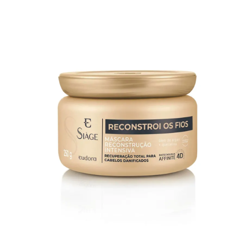 Máscara Capilar Siàge Reconstrói Os Fios 250g - Eudora