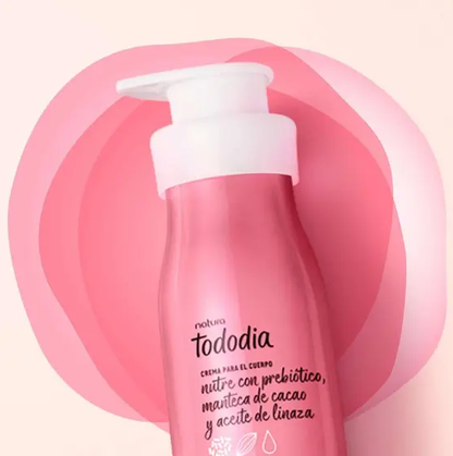 Creme Nutritivo para o Corpo Framboesa e Pimenta Rosa Tododia 400ml - Natura