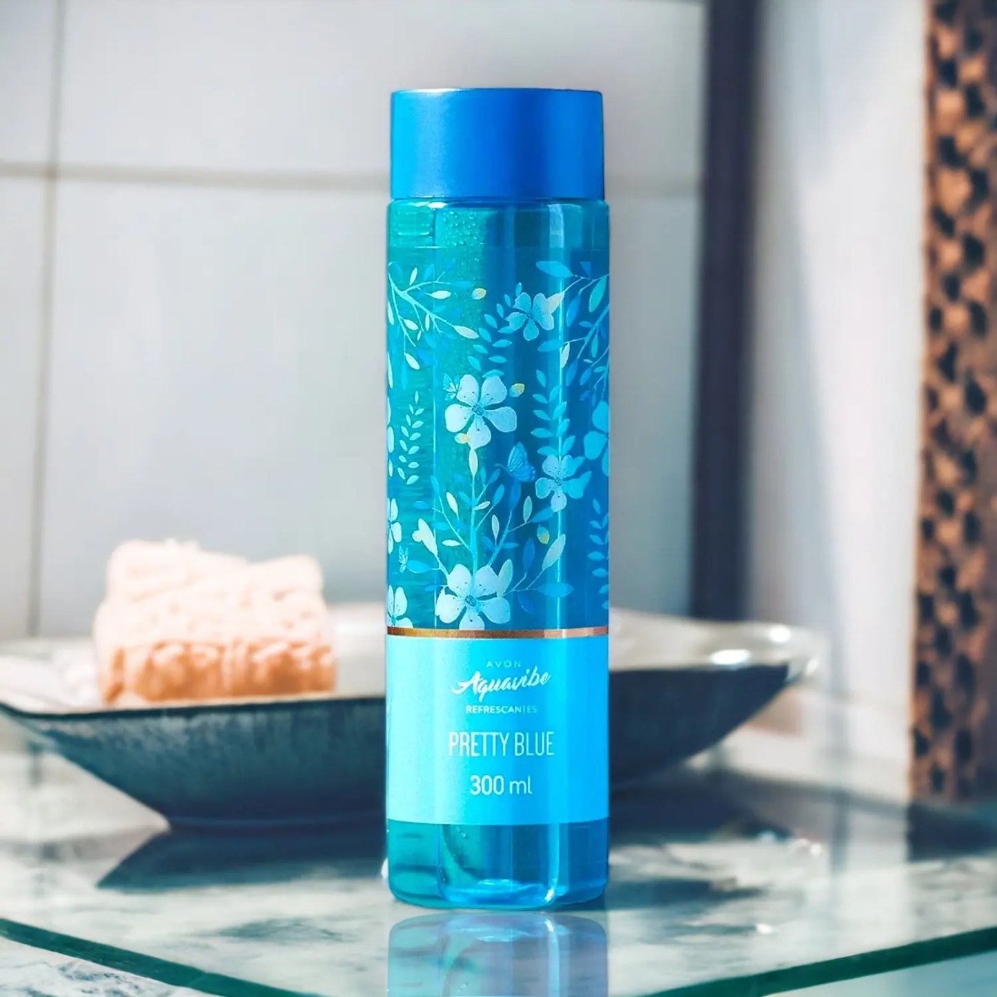 Aquavibe Pretty Blue Body Splash 300ml Avon