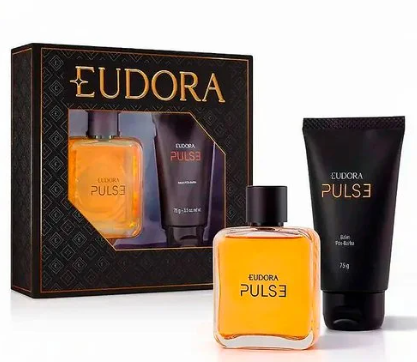 Kit Eudora Pulse: Colônia + Balm Pós-Barba  - Eudora