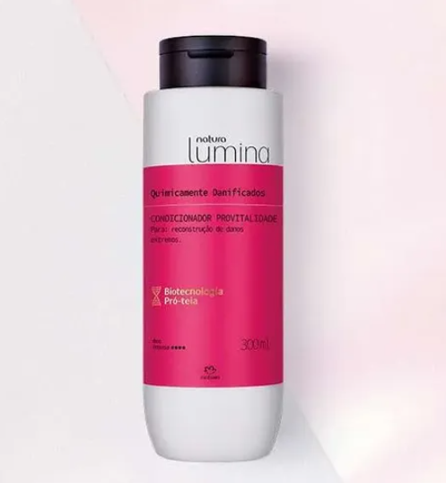 Lumina Condicionador Provitalidade para cabelos Quimicamente Danificados 300ml – Natura