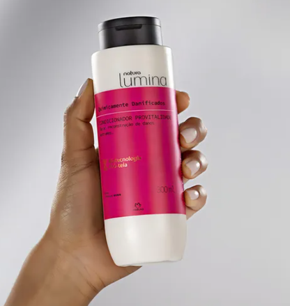 Lumina Condicionador Provitalidade para cabelos Quimicamente Danificados 300ml – Natura