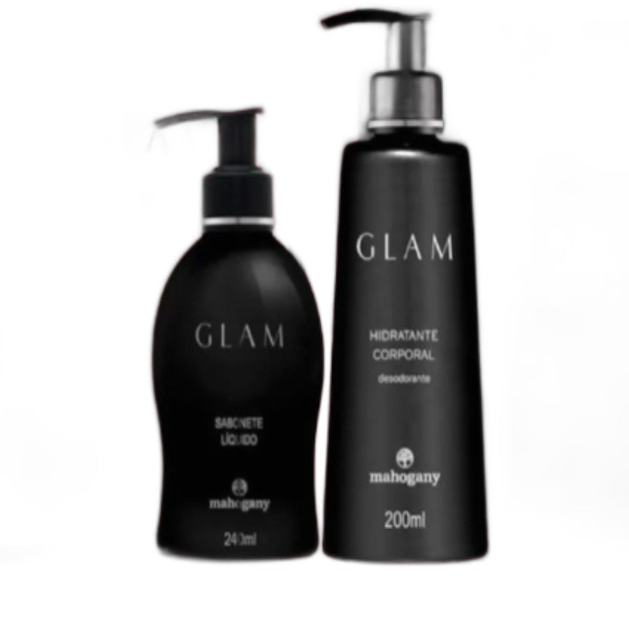 Kit Glam Hidratante de 200ml + Sabonete de 240ml