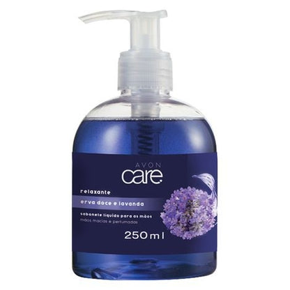 Presente Erva Doce e Lavanda Sabonete Liq + Creme Mãos Avon Care