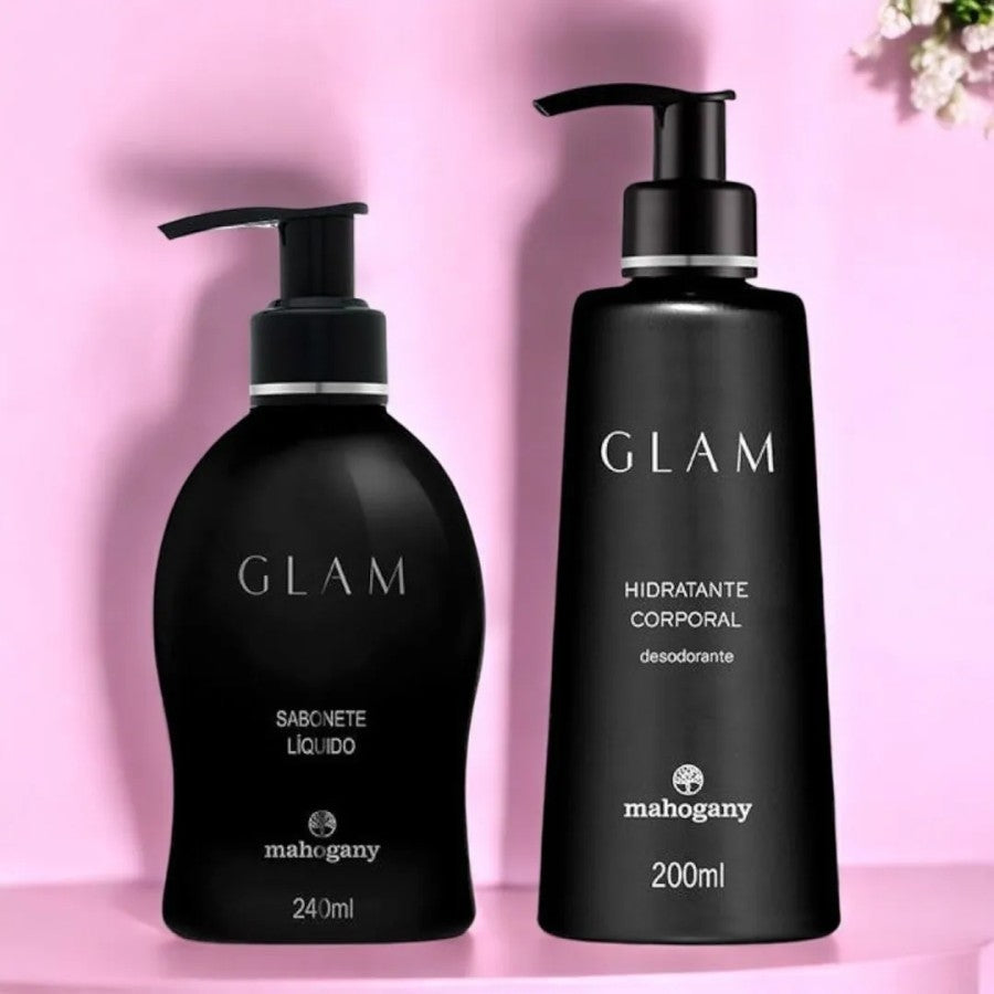 Kit Glam Hidratante de 200ml + Sabonete de 240ml