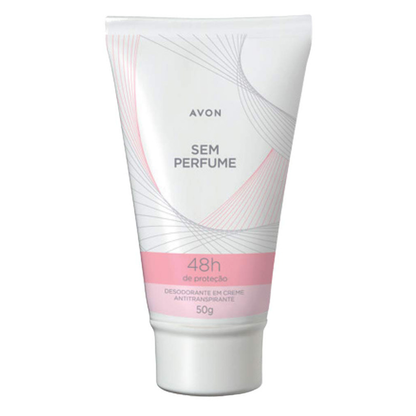 Desodorante em Creme Bisnaga Antitranspirante 50g Avon