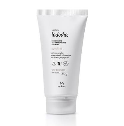 Tododia Desodorante em Creme Sem Perfume 80g - Natura