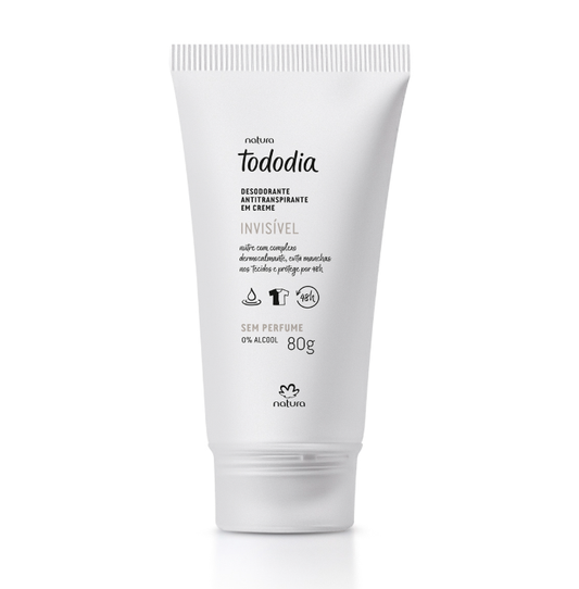 Tododia Desodorante em Creme Sem Perfume 80g - Natura