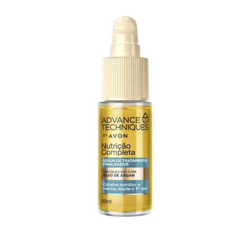 Sérum de Tratamento Finalizador Nutrição Completa com Óleo de Argan Advance Techniques 30ml