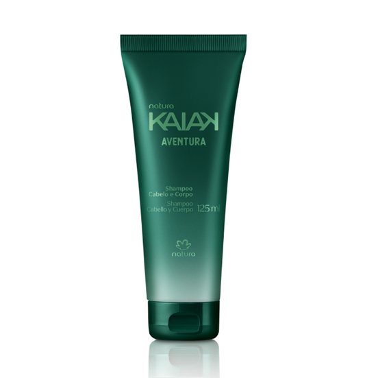 Shampoo Cabelo e Corpo Kaiak Aventura 125ml - Natura