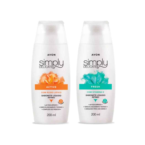 Simply Delicate Sabonete Líquido Íntimo 200ml