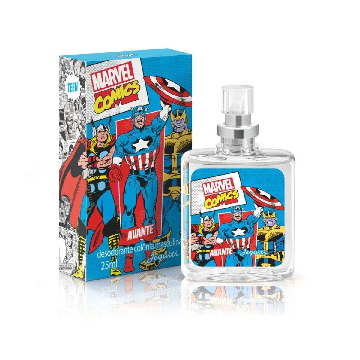 Marvel Comics Avante Desodorante Colônia Masculina, 25 ml