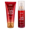 Combo Hidratante + Body Splash Lady in Red - Kiss New York