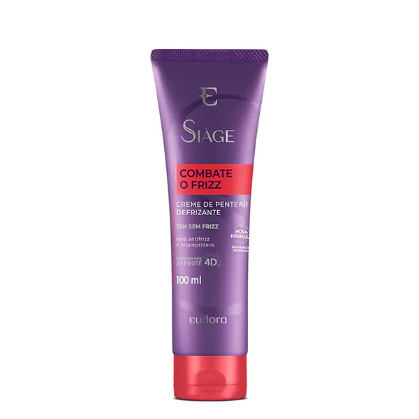 Creme de Pentear Defrizante Siàge Combate o Frizz 100ml